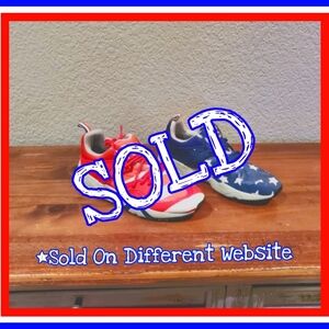 Rare Authentic Puma 'Blaze of Glory Red White & Blue' 🇺🇸 362096-01 Mens Size 8